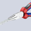 KNIPEX 20 05 160 Flat Nose Pliers with comfort handles chrome-plated 160 mm