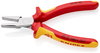 KNIPEX 20 06 160 Flat Nose Pliers insulated with multi-component grips, VDE-tested chrome-plated 160 mm