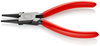 KNIPEX 22 01 140 SB Round Nose Pliers plastic coated black atramentized 140 mm (self-service card/blister)