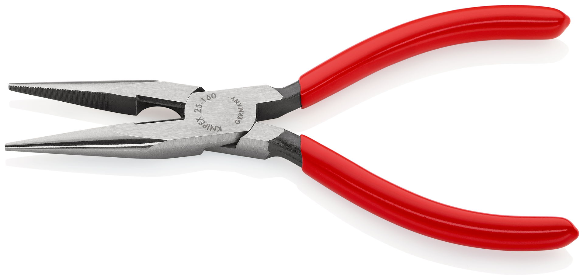 KNIPEX 25 01 160 Snipe Nose Side Cutting Pliers (Radio Pliers) with plastic coating black atramentized 160 mm – Image 2 of 2