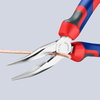 KNIPEX 25 25 160 Snipe Nose Side Cutting Pliers (Radio Pliers) with comfort handles chrome-plated 165 mm