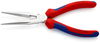 KNIPEX 26 15 200 Snipe Nose Side Cutting Pliers (Stork Beak Pliers) with multi-component grips chrome-plated 200 mm