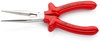 KNIPEX 26 17 200 Snipe Nose Side Cutting Pliers (Stork Beak Pliers) with dipped insulation, VDE-tested chrome-plated 200 mm
