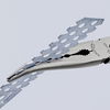 KNIPEX 28 81 280 Long Reach Needle Nose Pliers with transverse profiles plastic coated black atramentized 280 mm