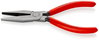 KNIPEX 30 11 160 SB Long Nose Pliers plastic coated black atramentized 160 mm (self-service card/blister)