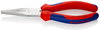 KNIPEX 30 15 190 Long Nose Pliers with multi-component grips chrome-plated 190 mm