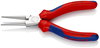 KNIPEX 30 35 140 Long Nose Pliers with multi-component grips chrome-plated 140 mm