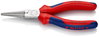 KNIPEX 30 35 160 Long Nose Pliers with multi-component grips chrome-plated 160 mm