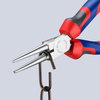 KNIPEX 30 35 160 Long Nose Pliers with comfort handles chrome-plated 160 mm