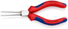 KNIPEX 31 15 160 Flat Nose Pliers (Needle-Nose Pliers) with multi-component grips chrome-plated 160 mm
