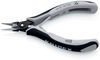 KNIPEX 34 52 130 ESD Precision Electronics Gripping Pliers ESD with multi-component grips burnished 130 mm