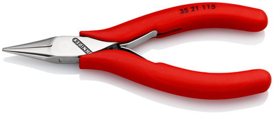 KNIPEX 35 21 115 Electronics Pliers with non-slip plastic coating 115 mm