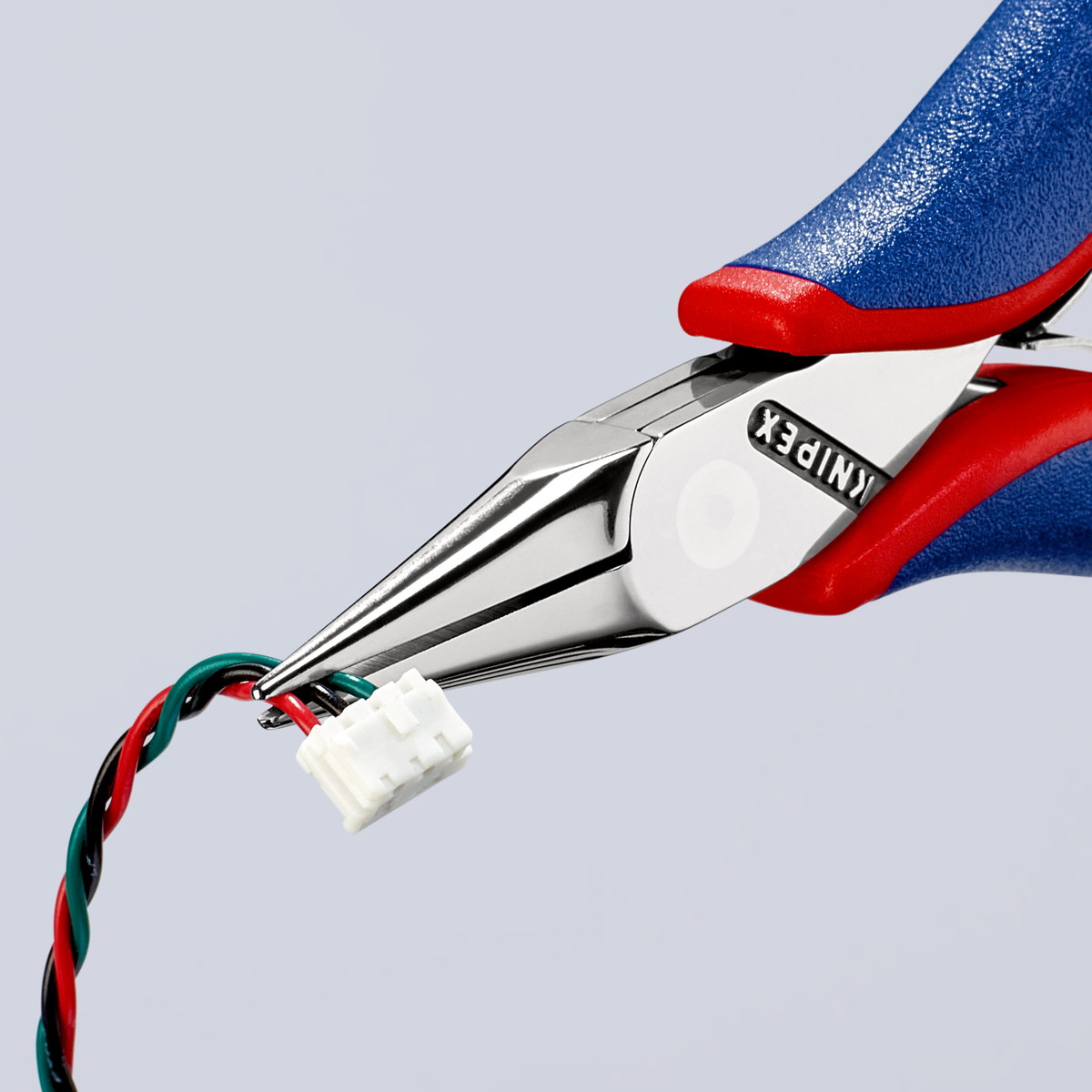 KNIPEX 35 22 115 Electronics Pliers with box joint with multi-component handles 115 mm – Image 3 of 4