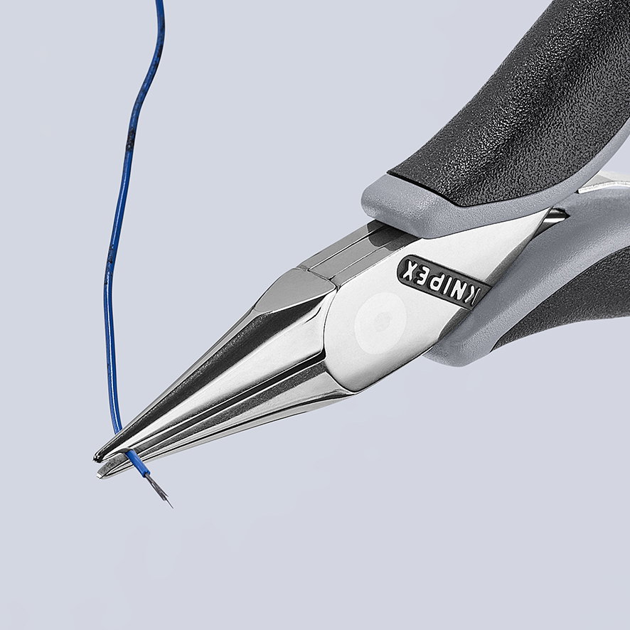 KNIPEX 35 22 115 ESD Electronics Pliers ESD with box joint with multi-component handles 115 mm – Image 5 of 6