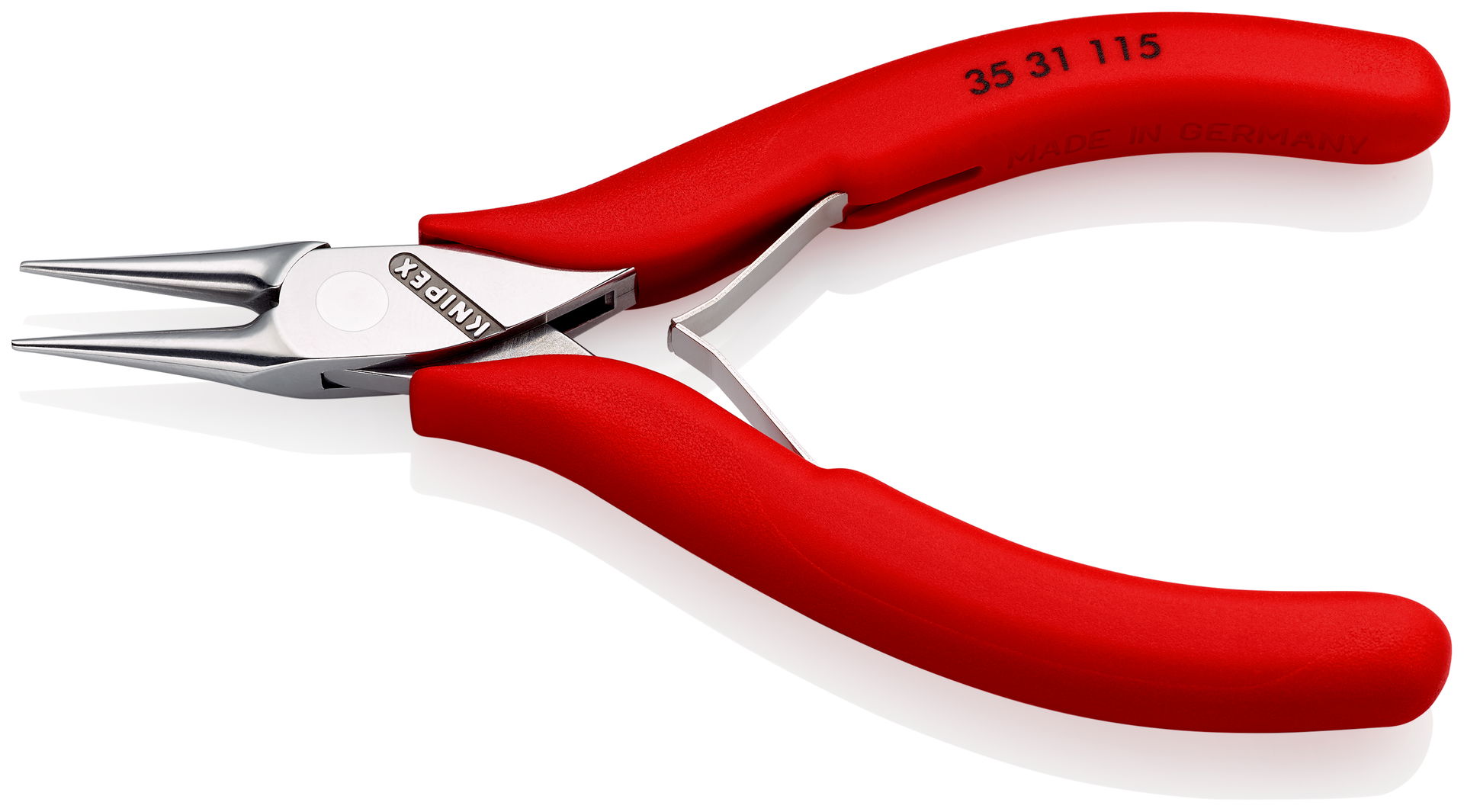 KNIPEX 35 31 115 Electronics Pliers with box joint with non-slip plastic grips 115 mm – Image 2 of 4