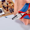 KNIPEX 36 12 130 Electronics Mounting Pliers with multi-component grips 130 mm