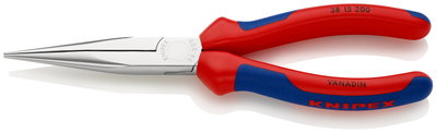 KNIPEX 38 15 200 Mechanics' Pliers with multi-component grips chrome-plated 200 mm