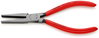 KNIPEX 38 41 190 Mechanics' Pliers plastic coated black atramentized 190 mm
