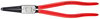 KNIPEX 44 11 J4 Circlip Pliers for internal circlips in bore holes with plastic coating black atramentized 320 mm