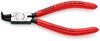 KNIPEX 44 21 J01 Circlip Pliers for internal circlips in bore holes plastic coated black atramentized 130 mm