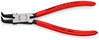 KNIPEX 44 21 J21 Circlip Pliers for internal circlips in bore holes plastic coated black atramentized 170 mm