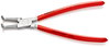 KNIPEX 44 23 J31 Circlip Pliers for internal circlips in bore holes plastic coated chrome-plated 215 mm