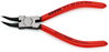 KNIPEX 44 31 J02 Circlip Pliers for internal circlips in bore holes 45° bent plastic coated black atramentized 140 mm