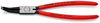 KNIPEX 44 31 J32 Circlip Pliers for internal circlips in bore holes 45° bent plastic coated black atramentized 225 mm