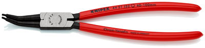 KNIPEX 44 31 J32 Circlip Pliers for internal circlips in bore holes 45° bent plastic coated black atramentized 225 mm