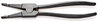 KNIPEX 45 10 170 Special retaining ring pliers for retaining rings on shafts burnished 170 mm