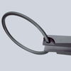 KNIPEX 45 21 200 Special retaining ring pliers for retaining rings on shafts plastic coated burnished 200 mm