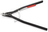 KNIPEX 46 10 A5 Circlip Pliers for external circlips on shafts black powder-coated 560 mm