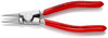 KNIPEX 46 13 A0 Circlip Pliers for external circlips on shafts plastic coated chrome-plated 140 mm