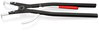 KNIPEX 46 20 A61 Circlip Pliers for external circlips on shafts black powder-coated 580 mm