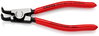 KNIPEX 46 21 A11 Circlip Pliers for external circlips on shafts plastic coated black atramentized 125 mm