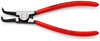 KNIPEX 46 21 A21 Circlip Pliers for external circlips on shafts plastic coated black atramentized 170 mm