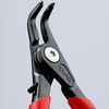 KNIPEX 49 41 A11 Precision Circlip Pliers for external circlips on shafts with non-slip plastic coating grey atramentized 130 mm