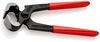 KNIPEX 50 01 160 SB Carpenters' Pincers plastic coated black atramentized 160 mm (self-service card/blister)