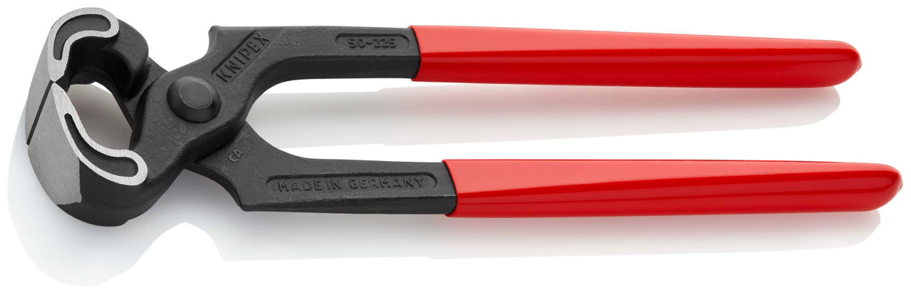 KNIPEX 50 01 225 Carpenters' Pincers with plastic coating black atramentized 225 mm