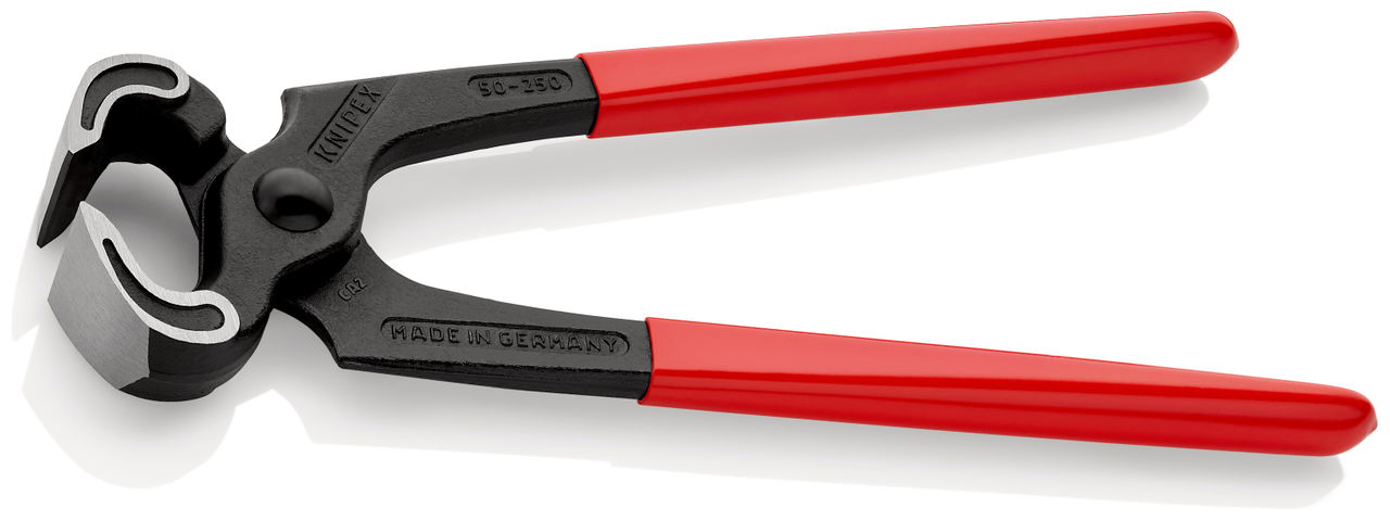 KNIPEX 50 01 250 Carpenters' Pincers with plastic coating black atramentized 250 mm – Image 2 of 3
