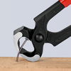 KNIPEX 51 01 210 Hammerhead Style Carpenters' Pincers plastic coated black atramentized 210 mm