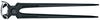 KNIPEX 55 00 300 SB Farriers' Pincers (Tear-off Pliers for vehicle bodywork) black atramentized 300 mm (self-service card/blister)