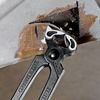 KNIPEX 55 00 300 SB Farriers' Pincers (Tear-off Pliers for vehicle bodywork) black atramentized 300 mm (self-service card/blister)