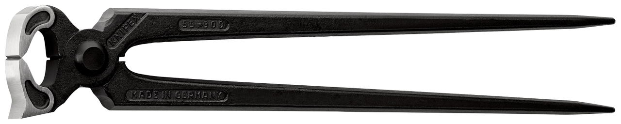KNIPEX 55 00 300 Farriers' Pincers (Tear-off pliers for vehicle bodywork) black atramentized 300 mm