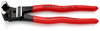 KNIPEX 61 01 200 SB Bolt End Cutting Nipper high lever transmission plastic coated black atramentized 200 mm (self-service card/blister)