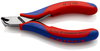 KNIPEX 62 12 120 Electronics Oblique Cutting Nipper with multi-component grips 120 mm