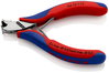 KNIPEX 64 12 115 Electronics End Cutting Nipper with multi-component grips 115 mm