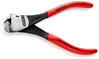KNIPEX 67 01 160 SB High Leverage End Cutting Nipper plastic coated black atramentized 160 mm (self-service card/blister)