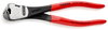 KNIPEX 67 01 160 SB High Leverage End Cutting Nipper plastic coated black atramentized 160 mm (self-service card/blister)