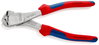 KNIPEX 67 05 200 High Leverage End Cutting Nipper with multi-component grips chrome-plated 200 mm